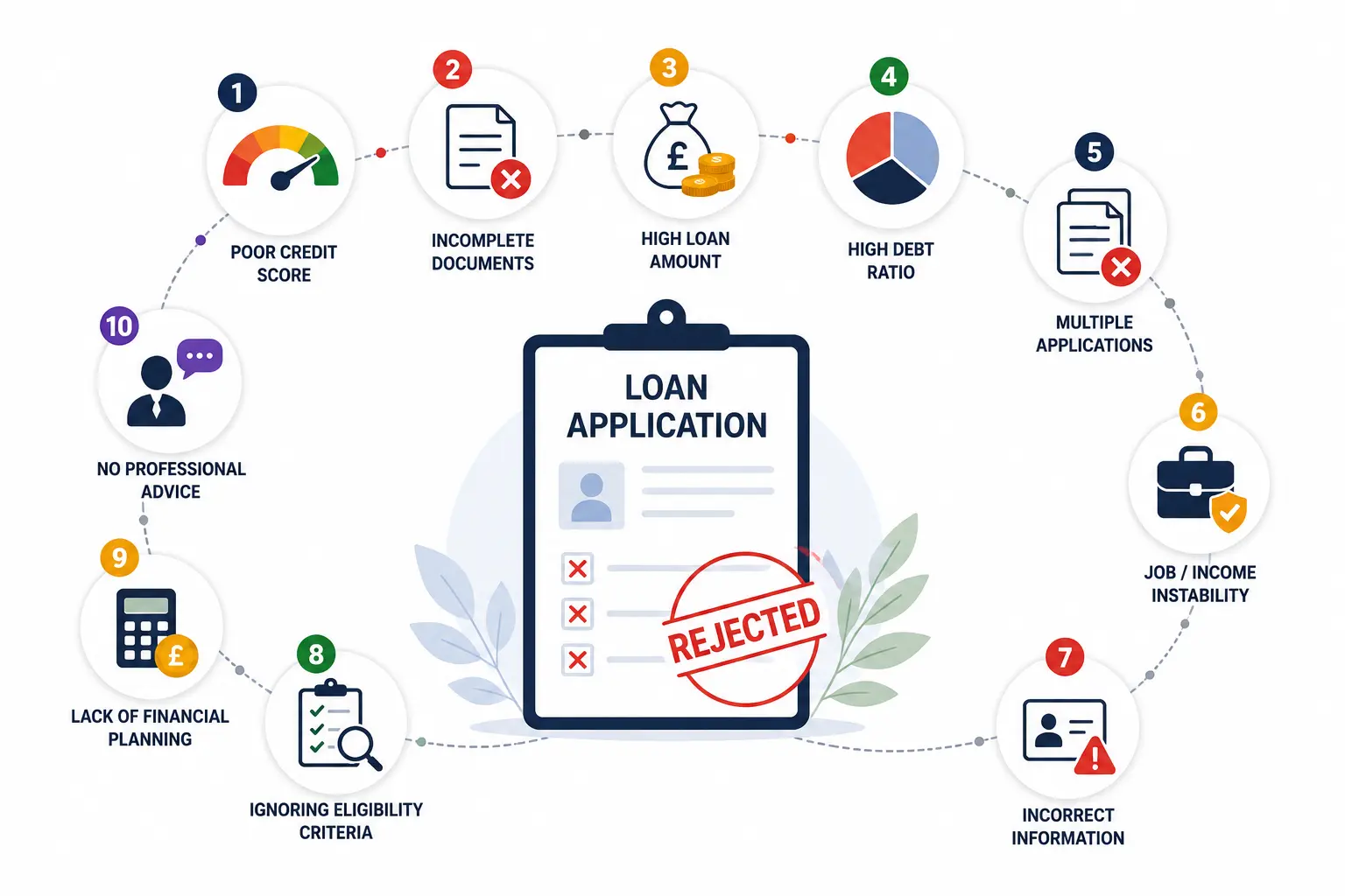 Common Loan Application Mistakes That Can Lead To Rejection